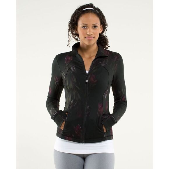 Lululemon Forme Jacket *Cuffins in Midnight Iris Multi - Picture 1 of 14